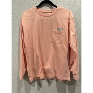 Dutch Luv Long Sleeve Tee in‎ Pink/Peach Size S